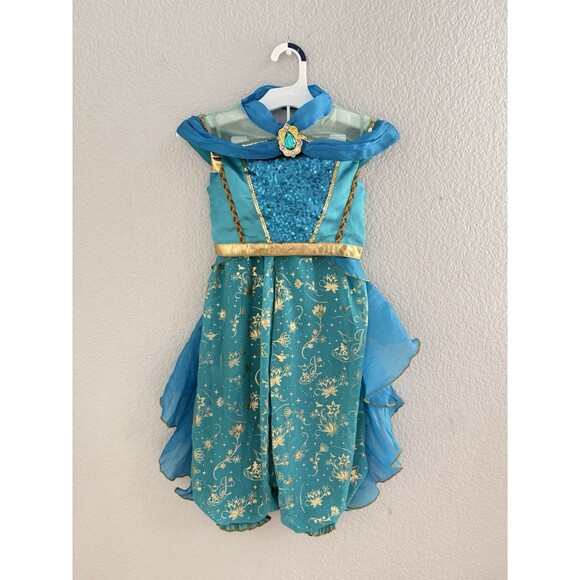 Disney Princess Deluxe Costume Dress Up Jasmin 5/6(Bibbidi Bobbidi Boutique)